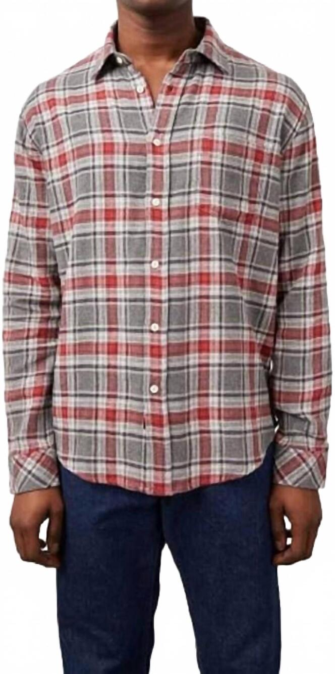 NEW RAILS lennox shirt in ripe fruit alloy